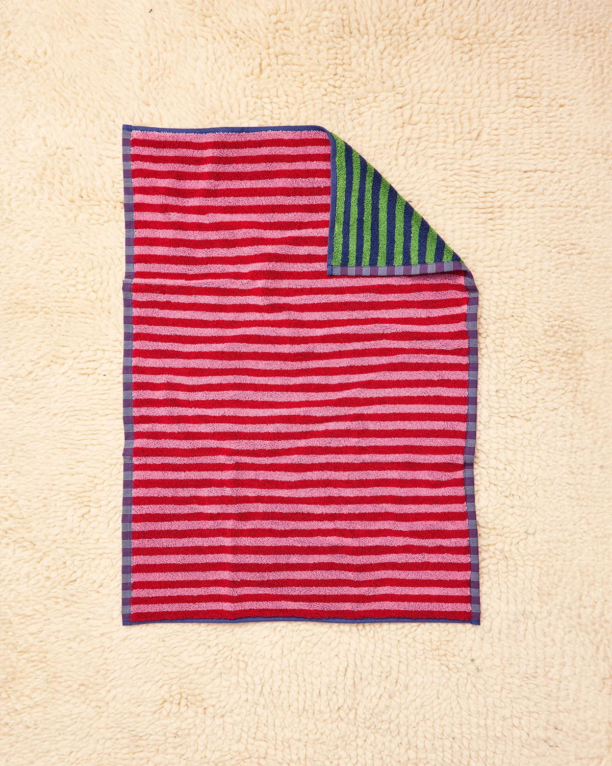 Bug Stripe Hand Towel | Cricket