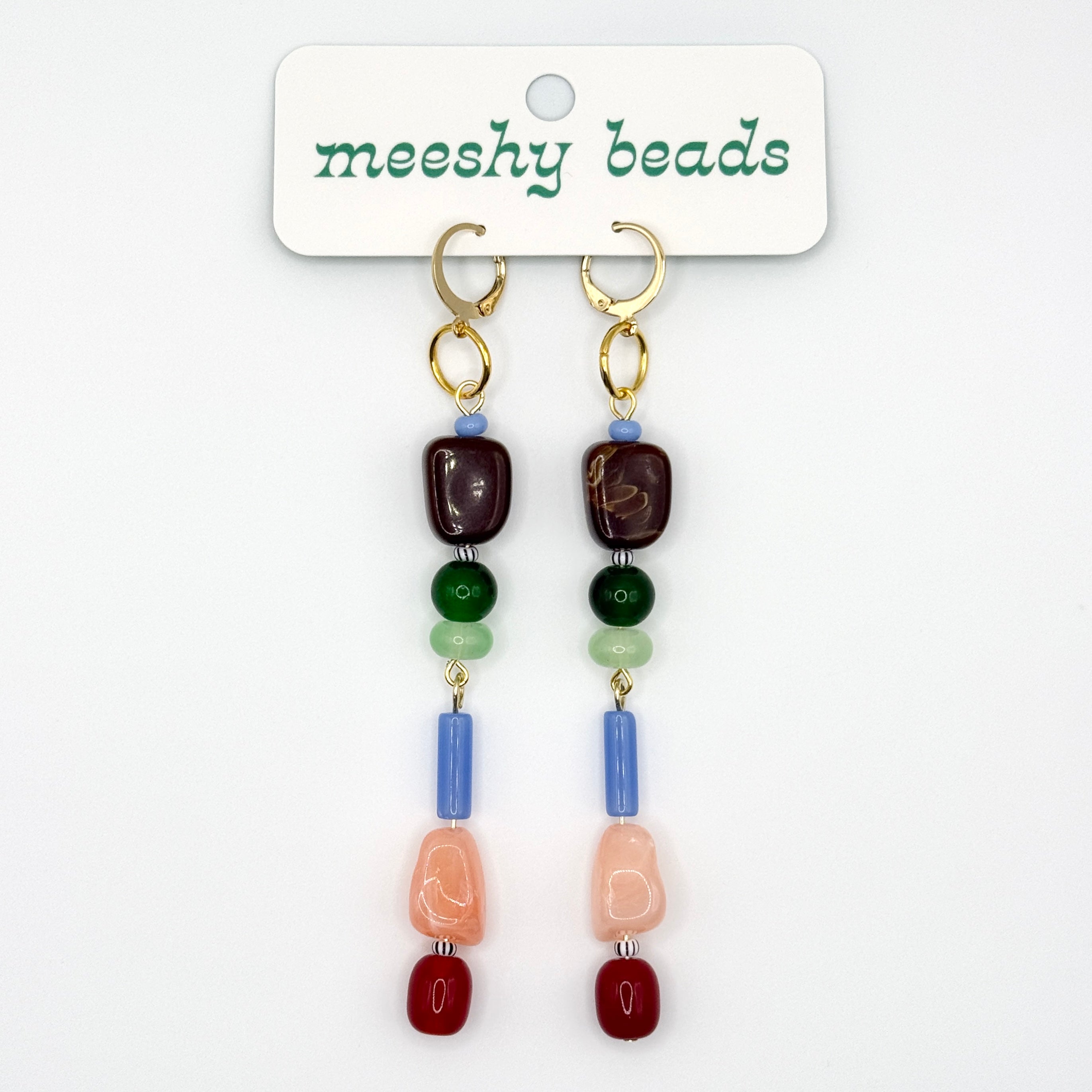 Beaded Dangle Earrings
