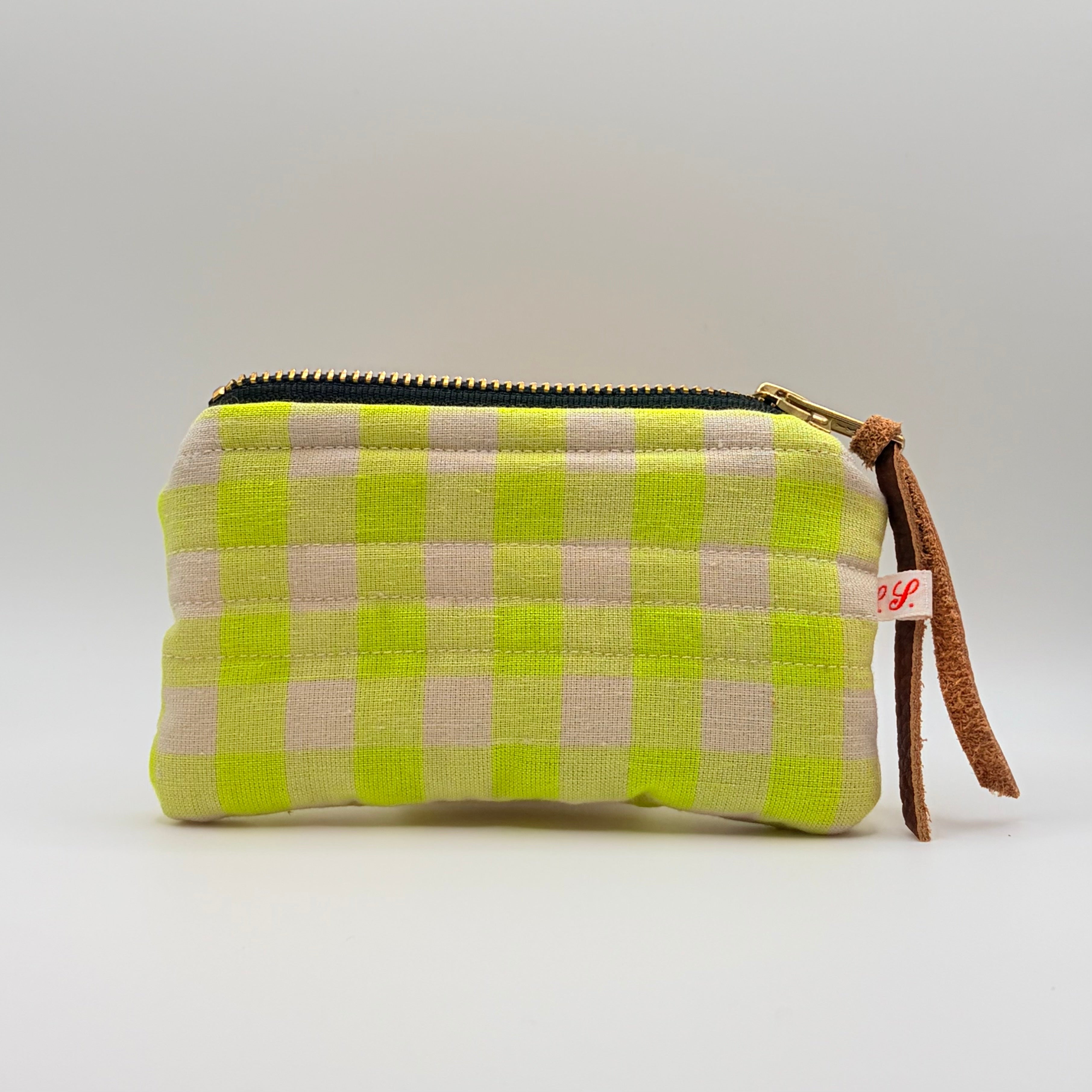 Quilted Zipper Pouch | Small