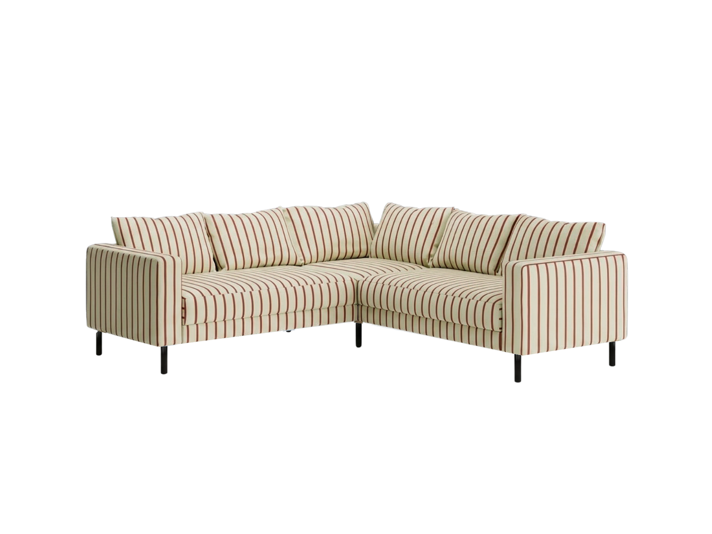 The Essential Corner Sectional | 5 Seat | Hemp Blend