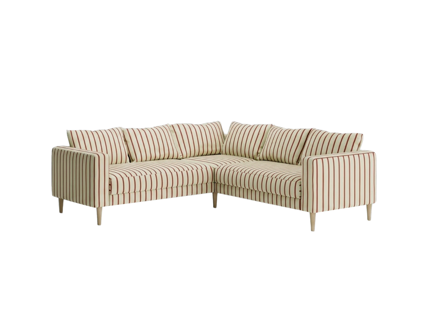 The Essential Corner Sectional | 5 Seat | Hemp Blend