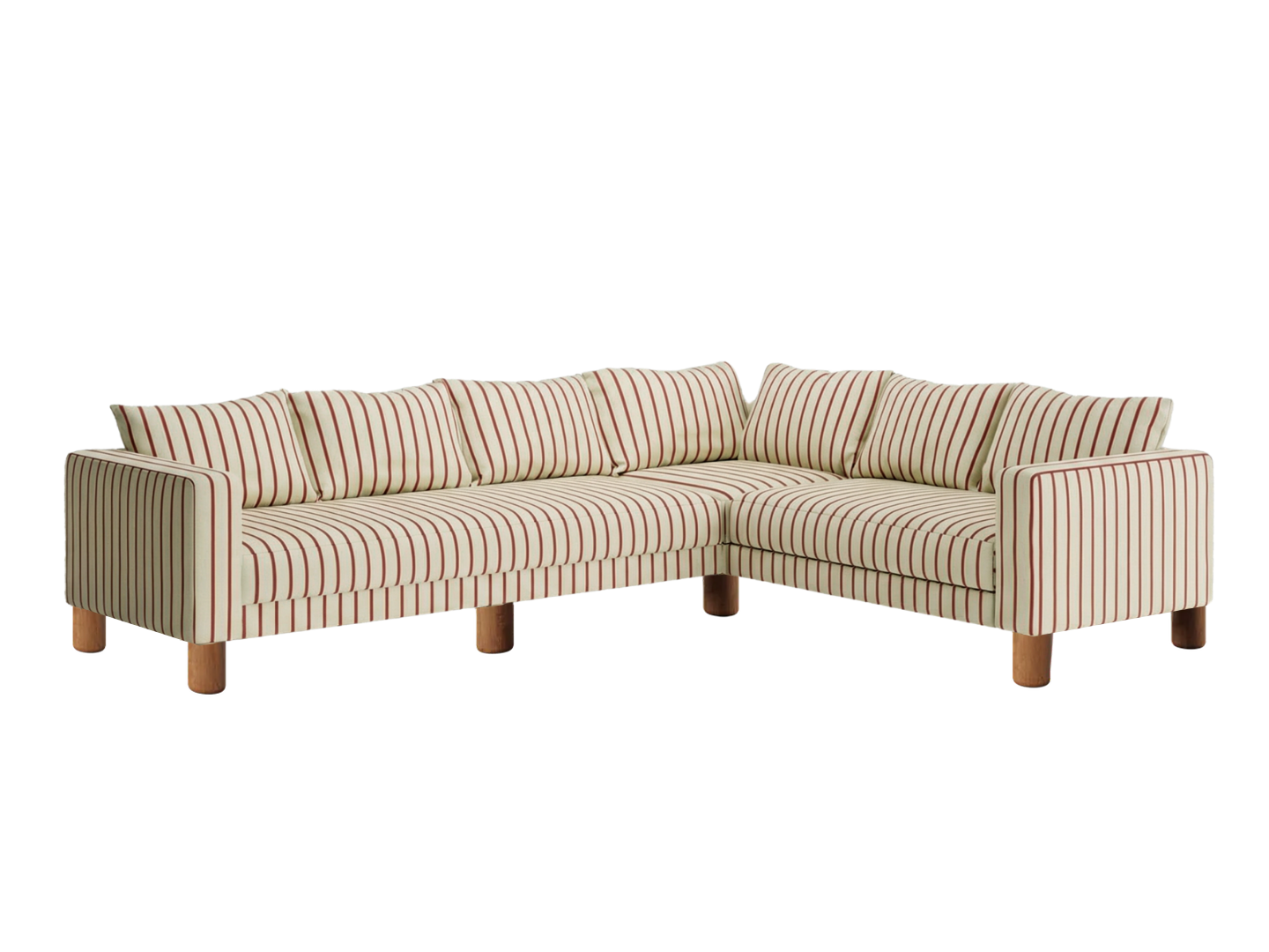 The Essential Corner Sectional | 6 Seat | Hemp Blend