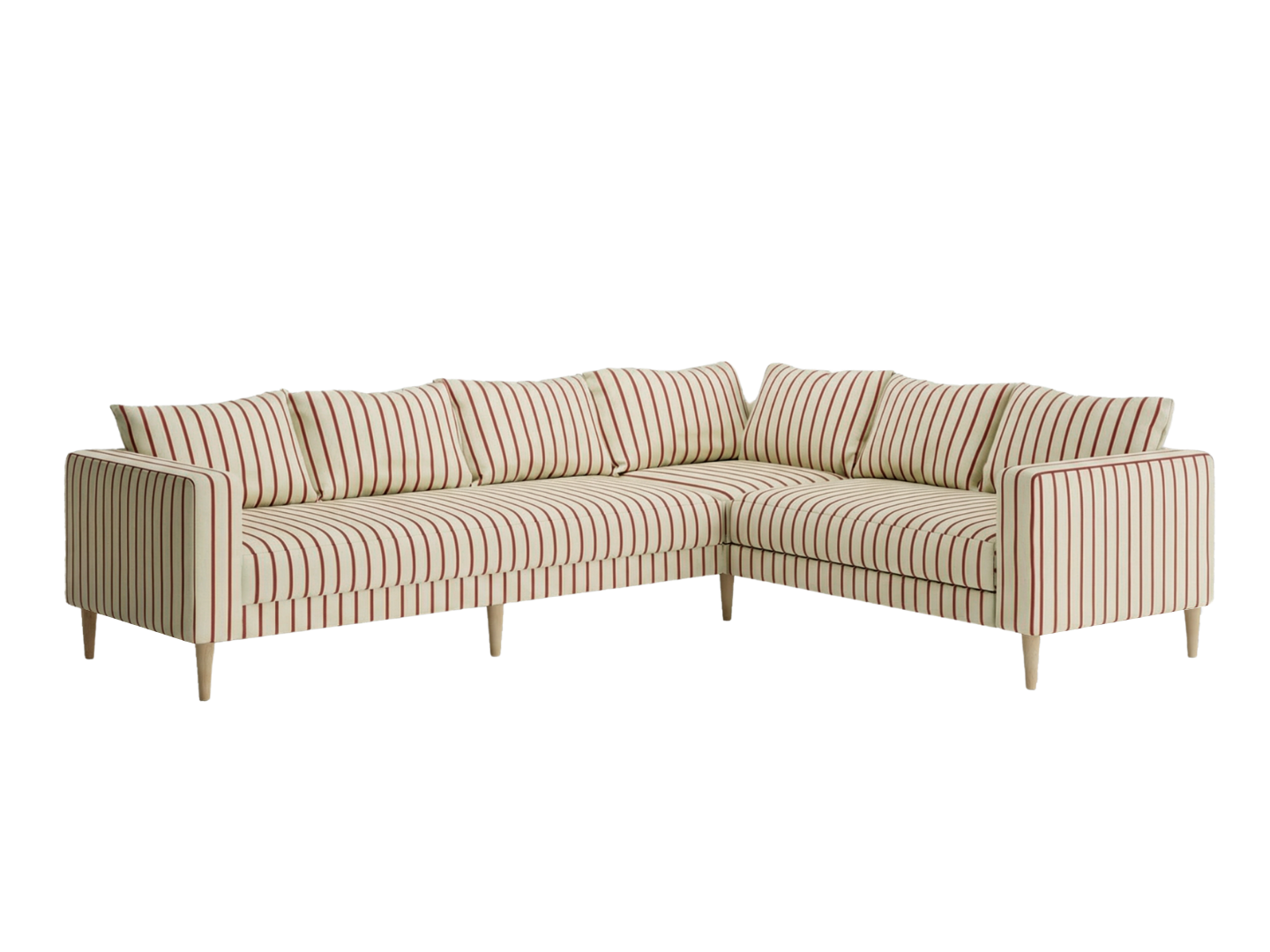 The Essential Corner Sectional | 6 Seat | Hemp Blend