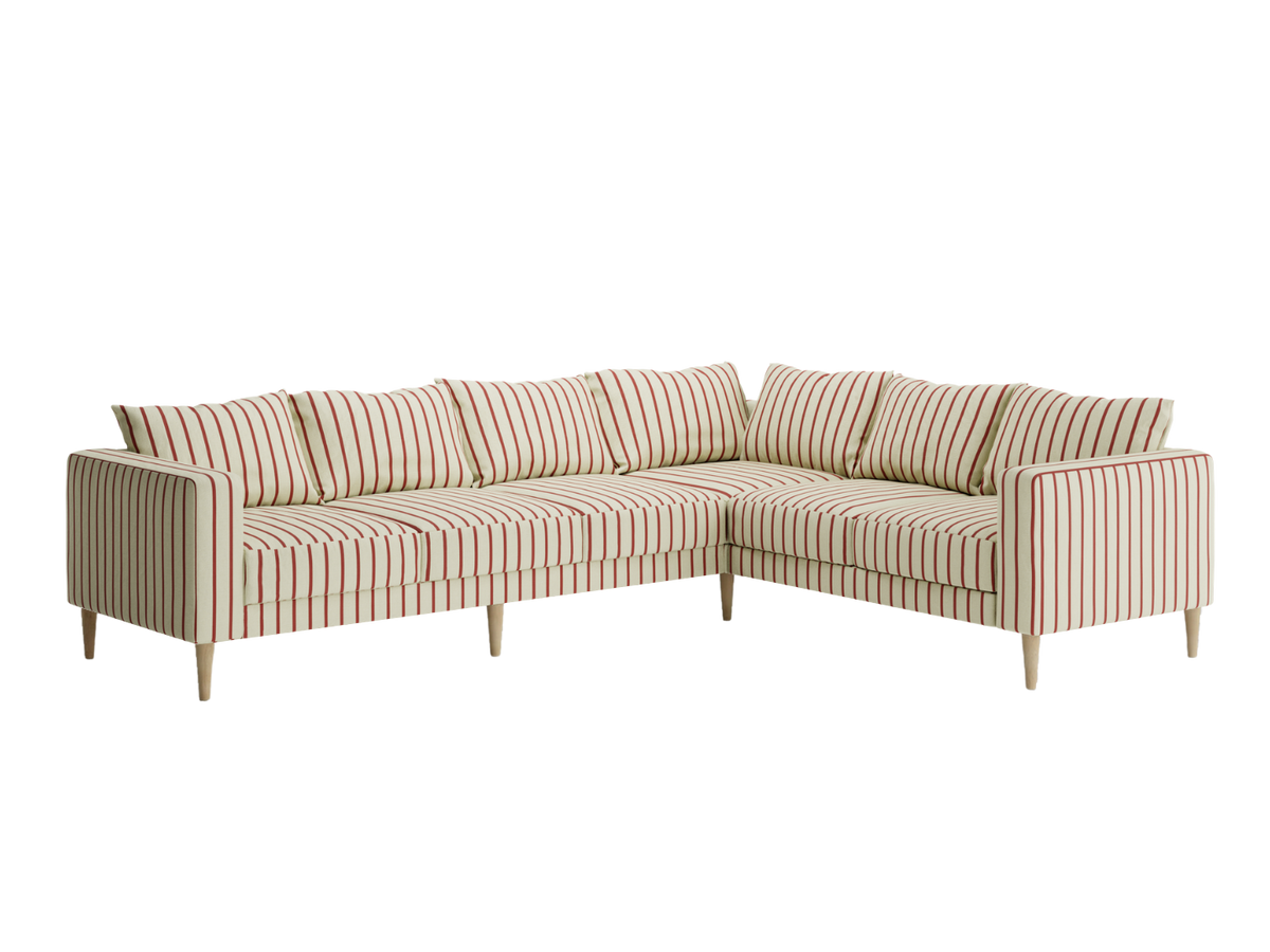 The Essential Corner Sectional | 6 Seat | Hemp Blend
