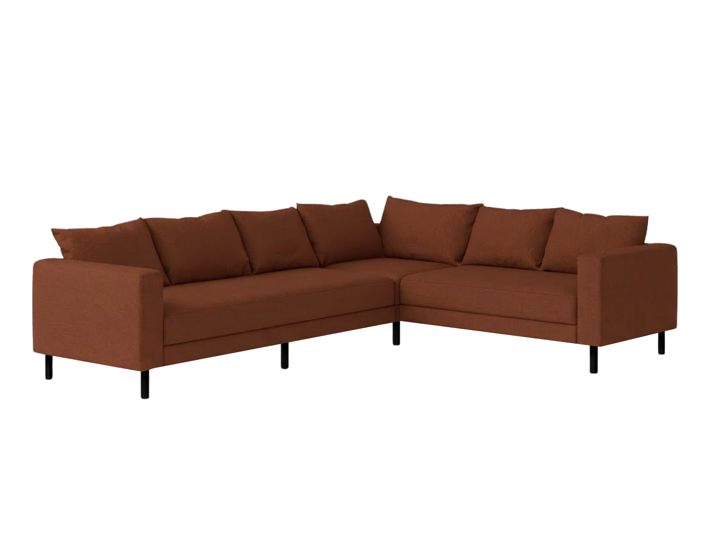 The Essential Corner Sectional | 6 Seat | Hemp Blend