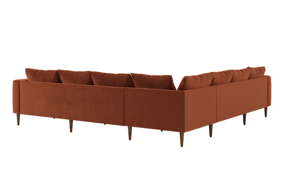The Essential Corner Sectional | 7 Seat | Recycled Velvet