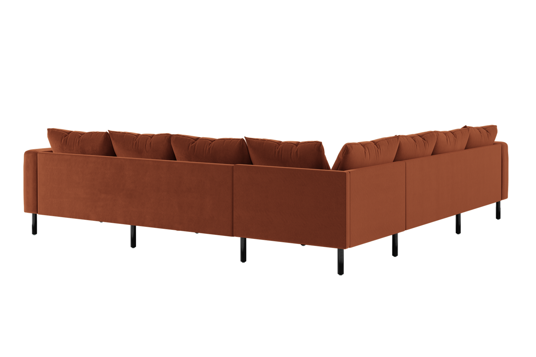 The Essential Corner Sectional | 7 Seat | Recycled Velvet