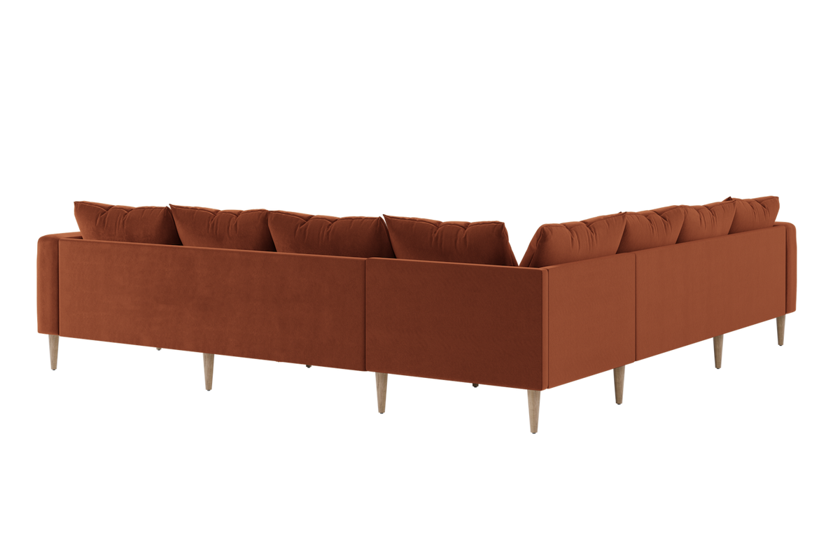 The Essential Corner Sectional | 7 Seat | Recycled Velvet