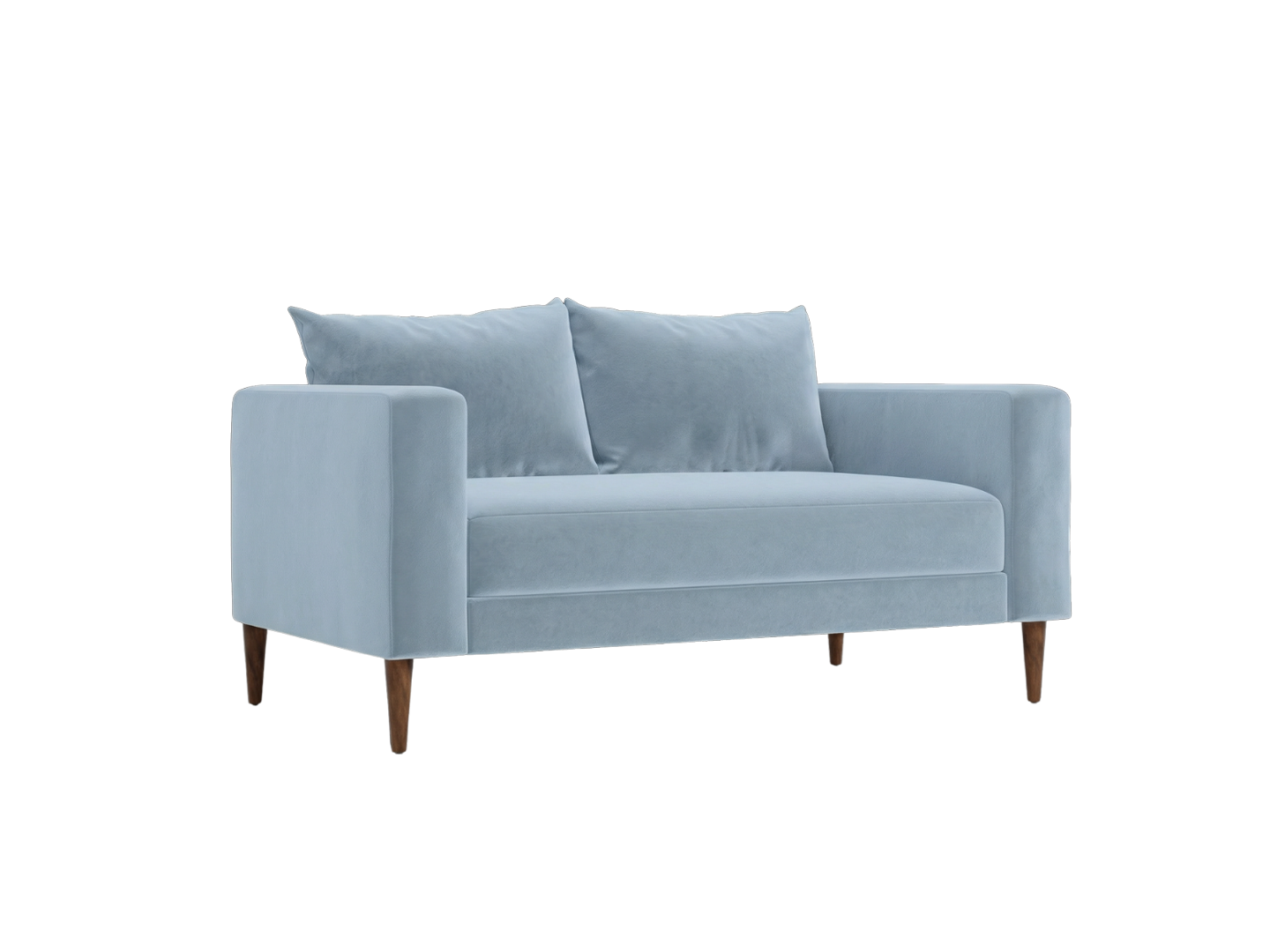 The Essential Loveseat | Recycled Velvet