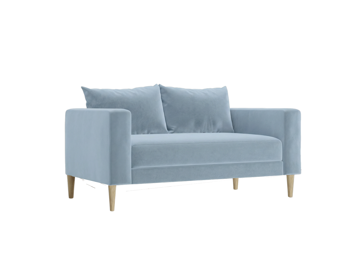 The Essential Loveseat | Recycled Velvet