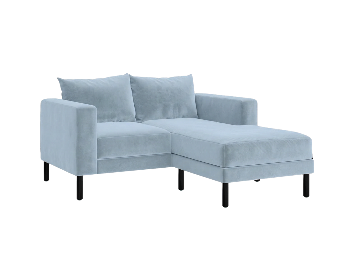 The Essential Loveseat Sectional | Recycled Velvet