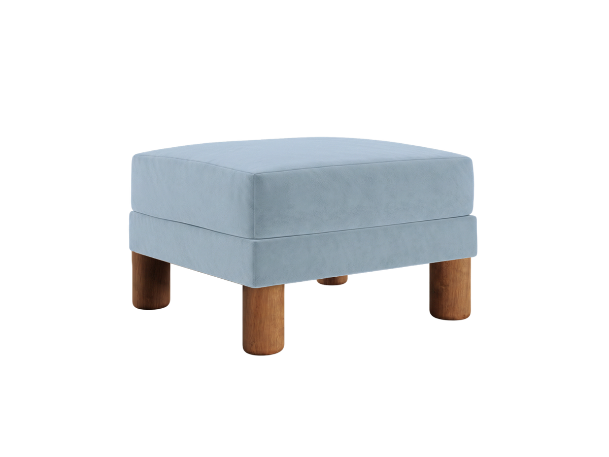 The Essential Ottoman | Recycled Velvet