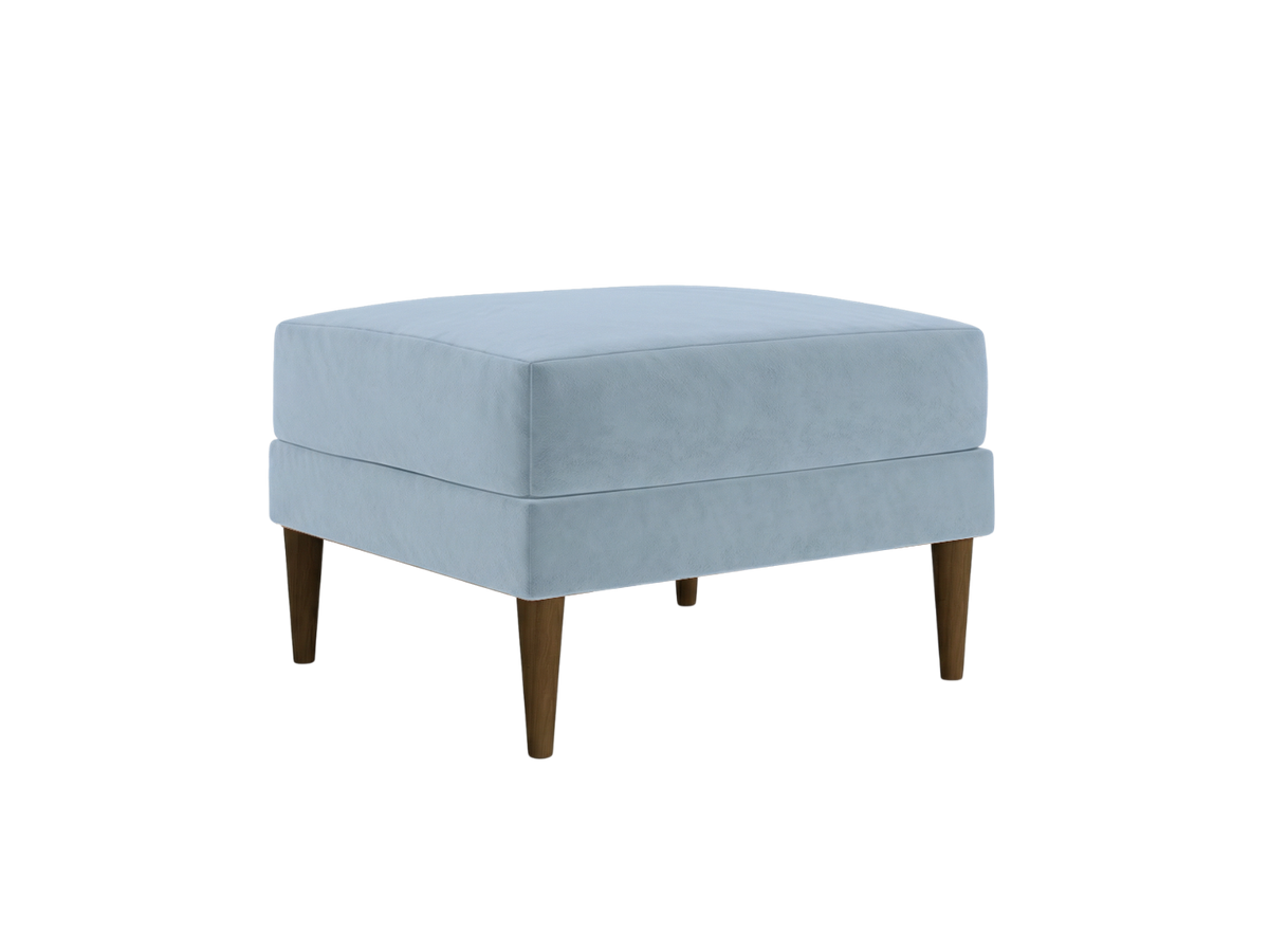 The Essential Ottoman | Recycled Velvet