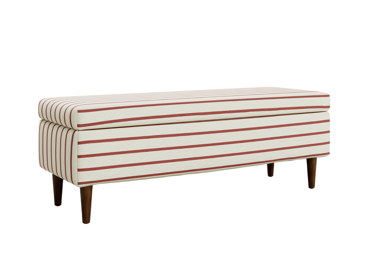The Essential Storage Bench | Hemp Blend