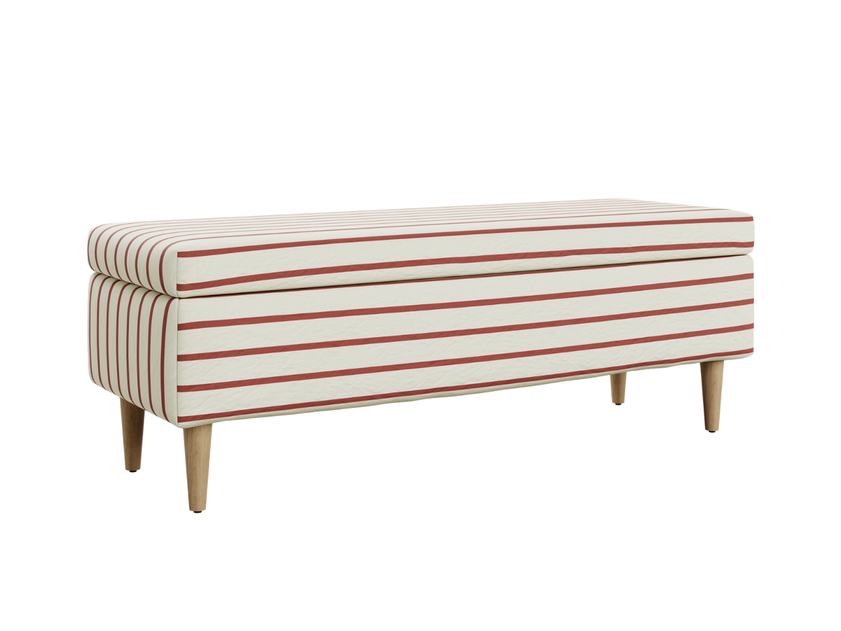The Essential Storage Bench | Hemp Blend