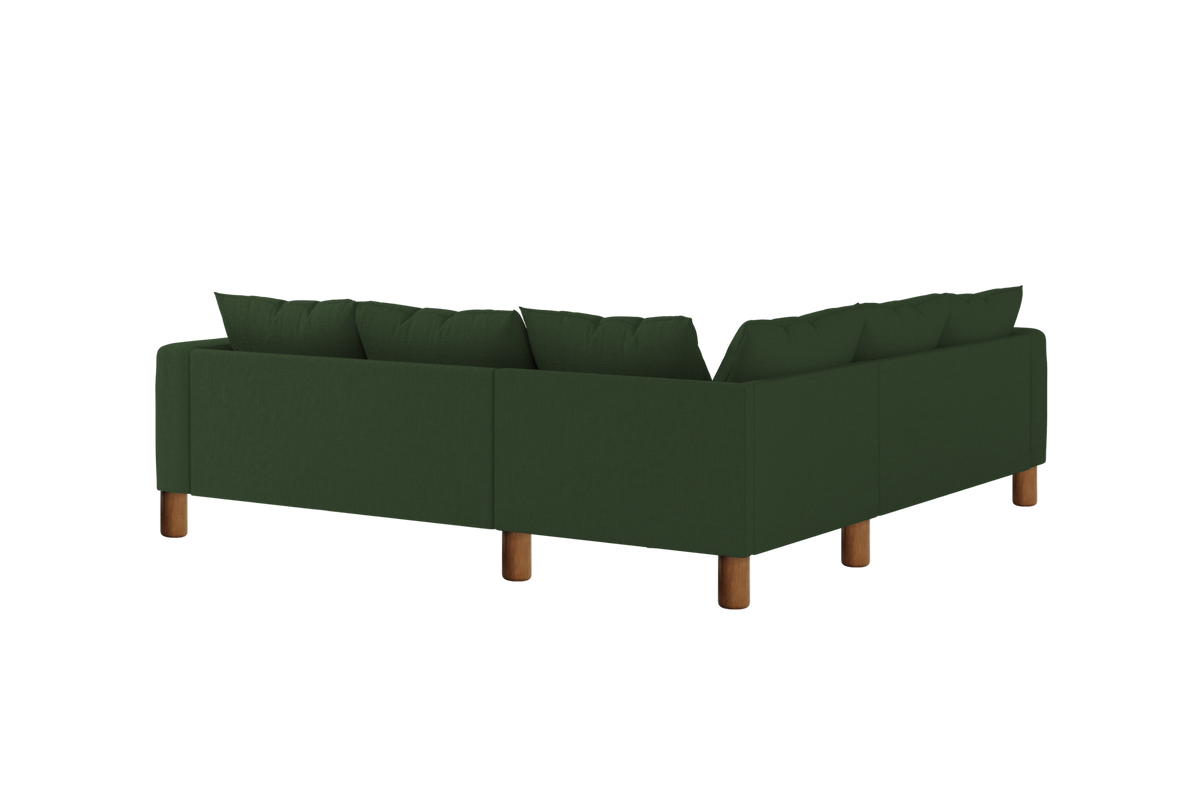 The Essential Corner Sectional | 5 Seat | Hemp Blend