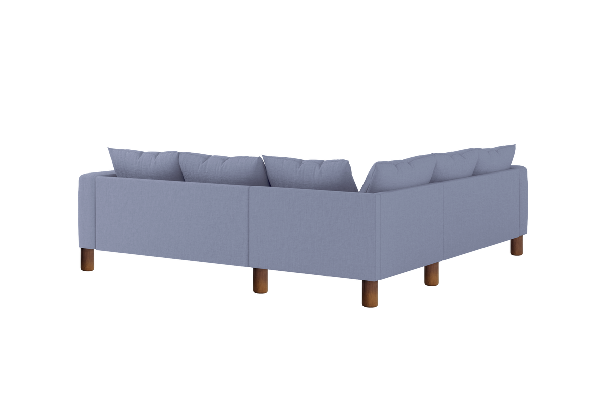 The Essential Corner Sectional | 5 Seat | Hemp Blend