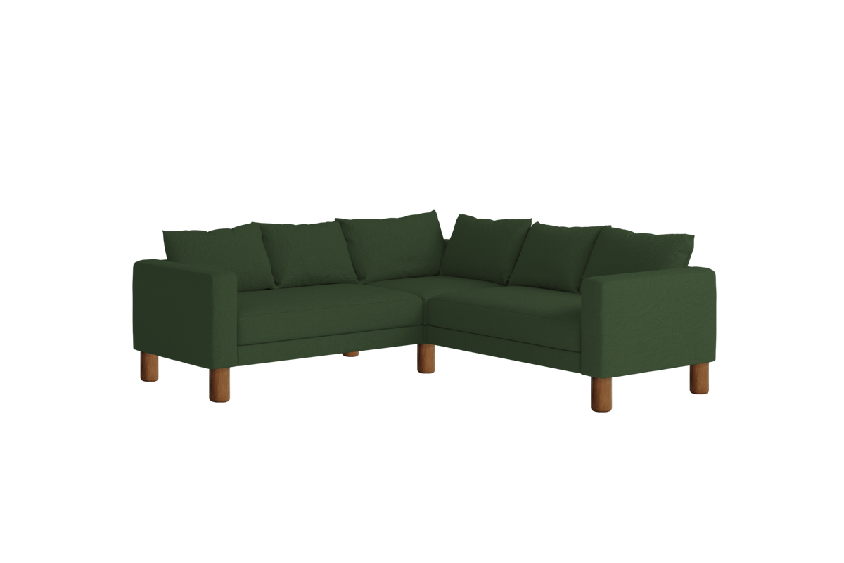The Essential Corner Sectional | 5 Seat | Hemp Blend