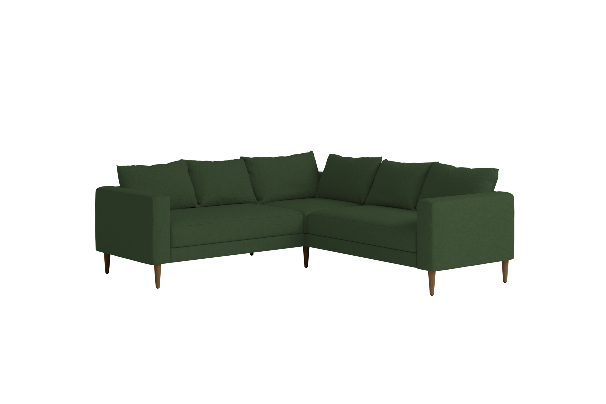 The Essential Corner Sectional | 5 Seat | Hemp Blend