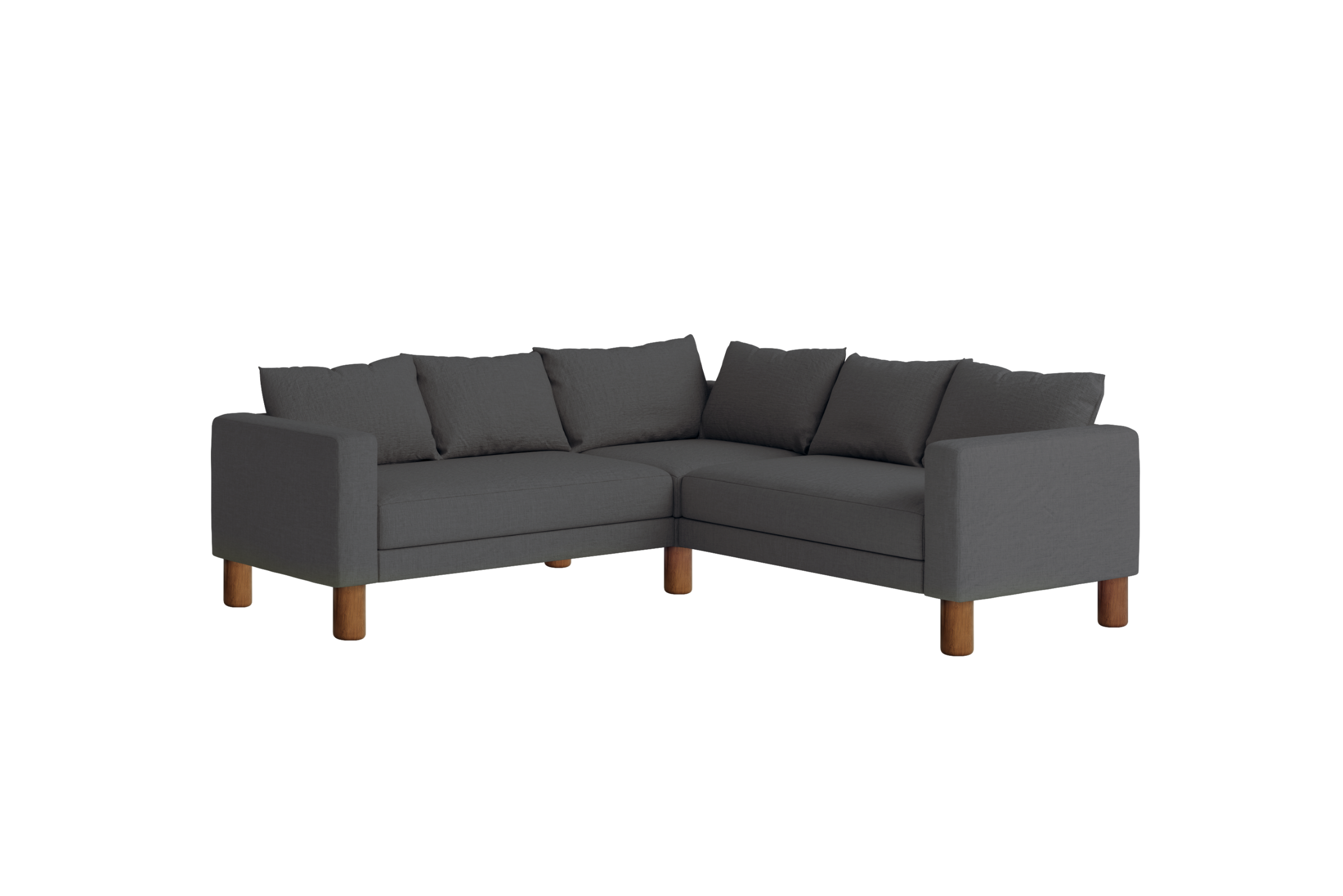 The Essential Corner Sectional | 5 Seat | Hemp Blend