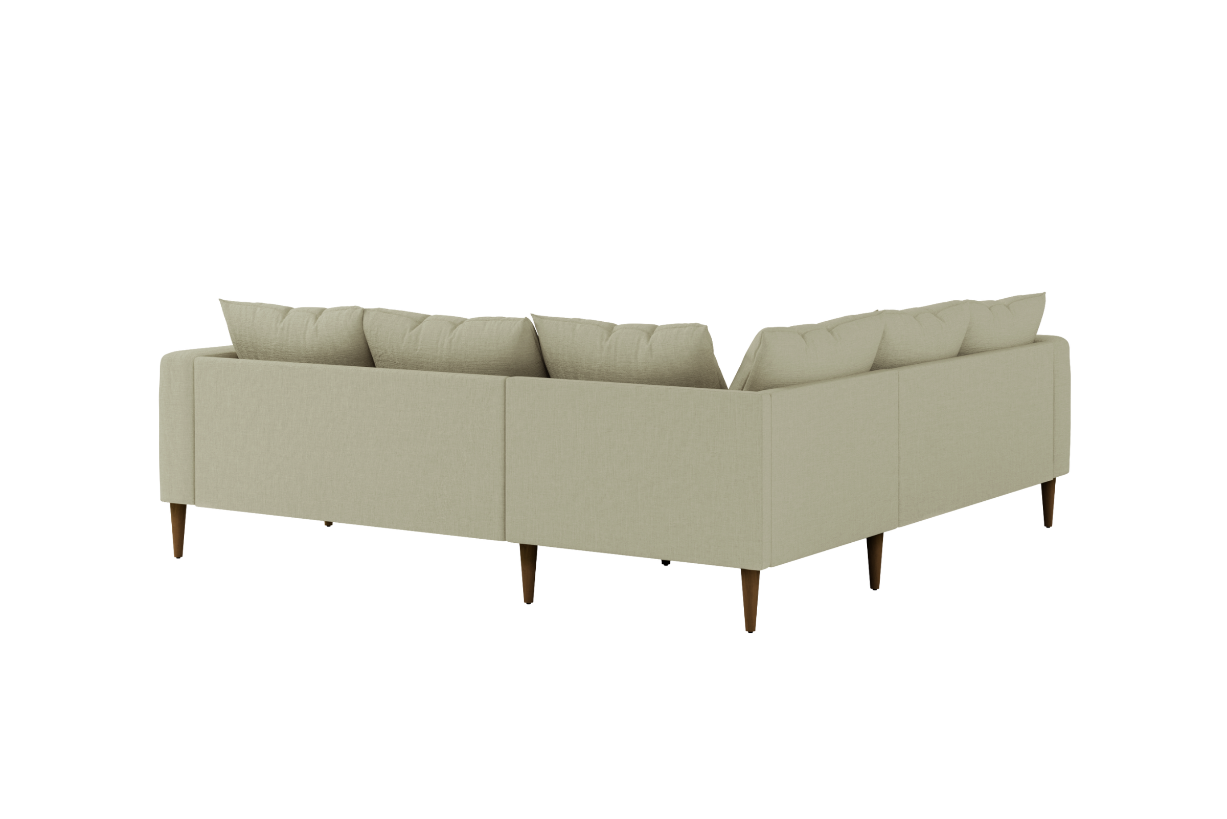 The Essential Corner Sectional | 5 Seat | Hemp Blend