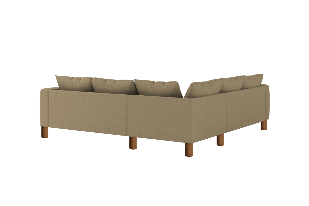 The Essential Corner Sectional | 5 Seat | Hemp Blend