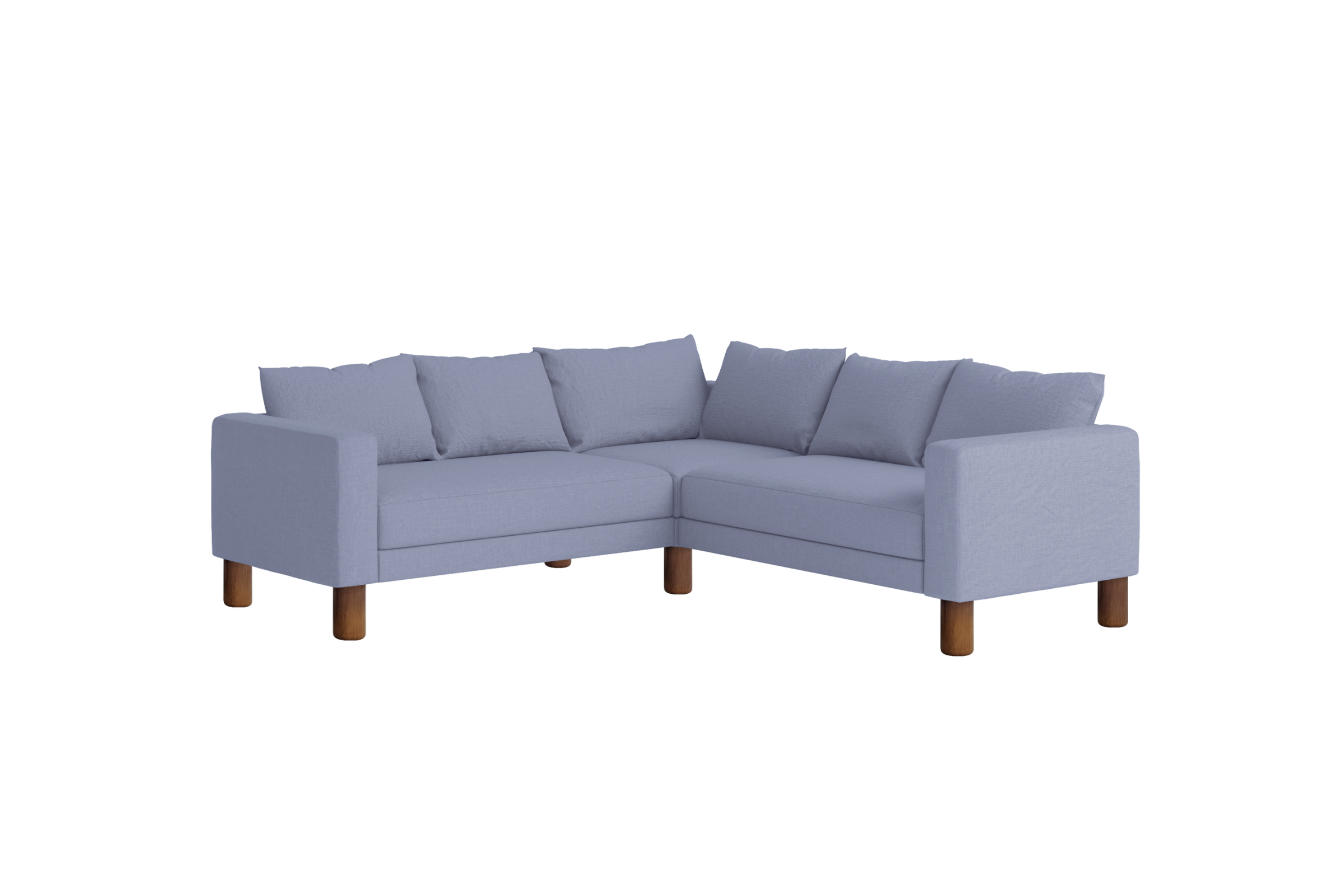 The Essential Corner Sectional | 5 Seat | Hemp Blend