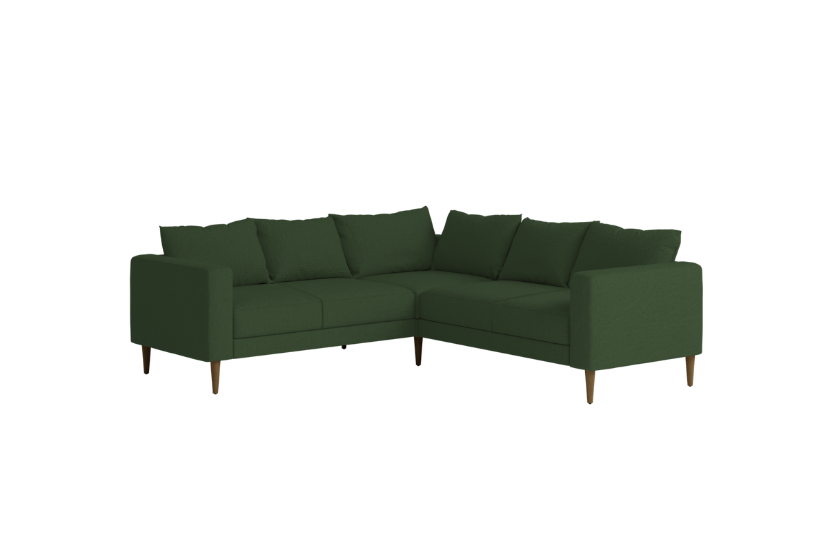 The Essential Corner Sectional | 5 Seat | Hemp Blend