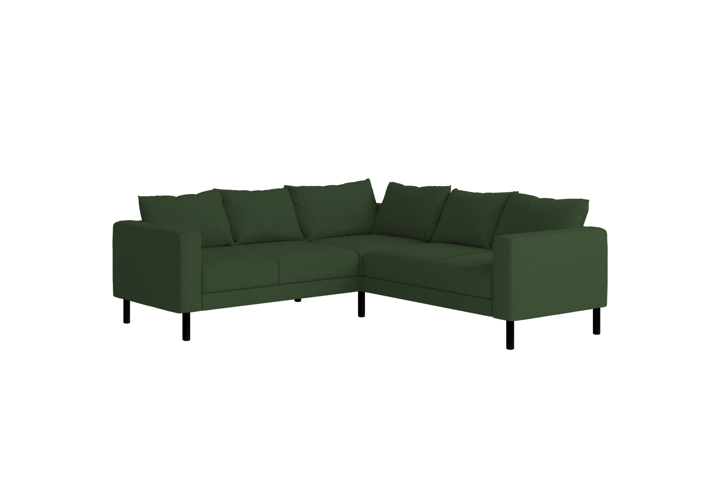 The Essential Corner Sectional | 5 Seat | Hemp Blend