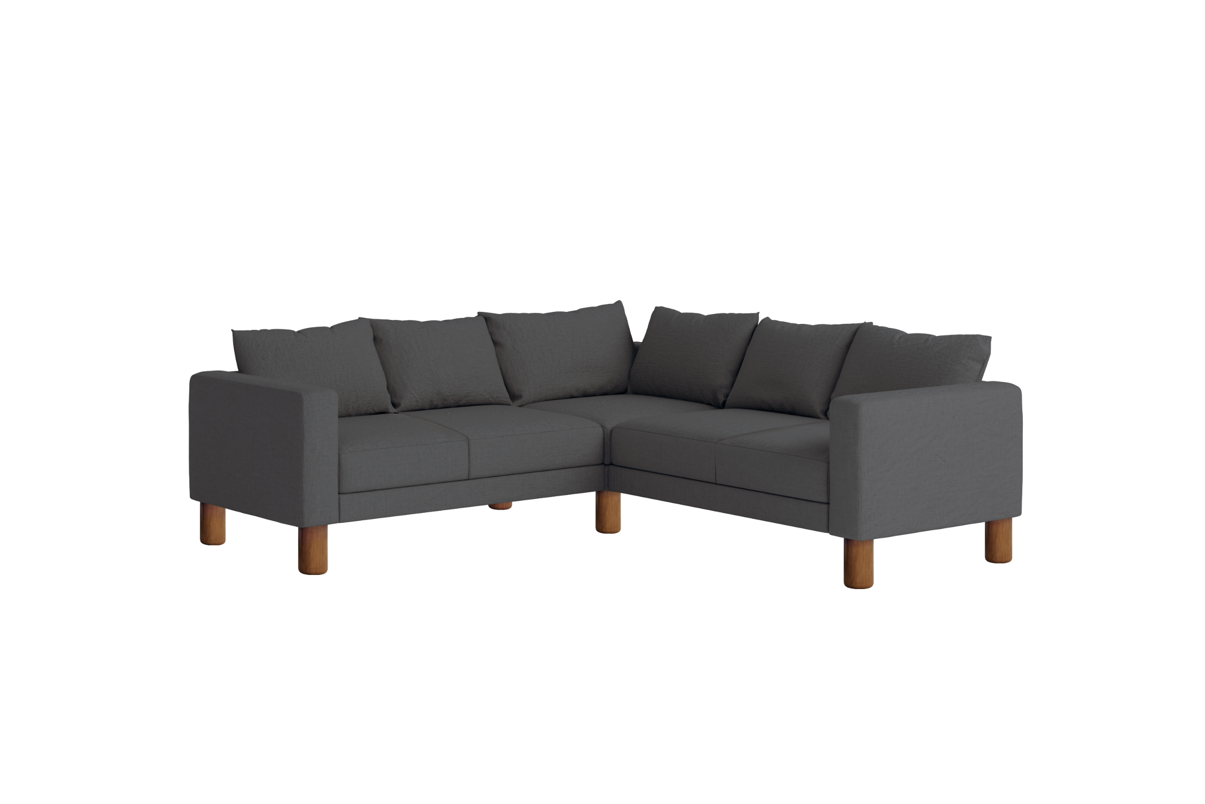 The Essential Corner Sectional | 5 Seat | Hemp Blend