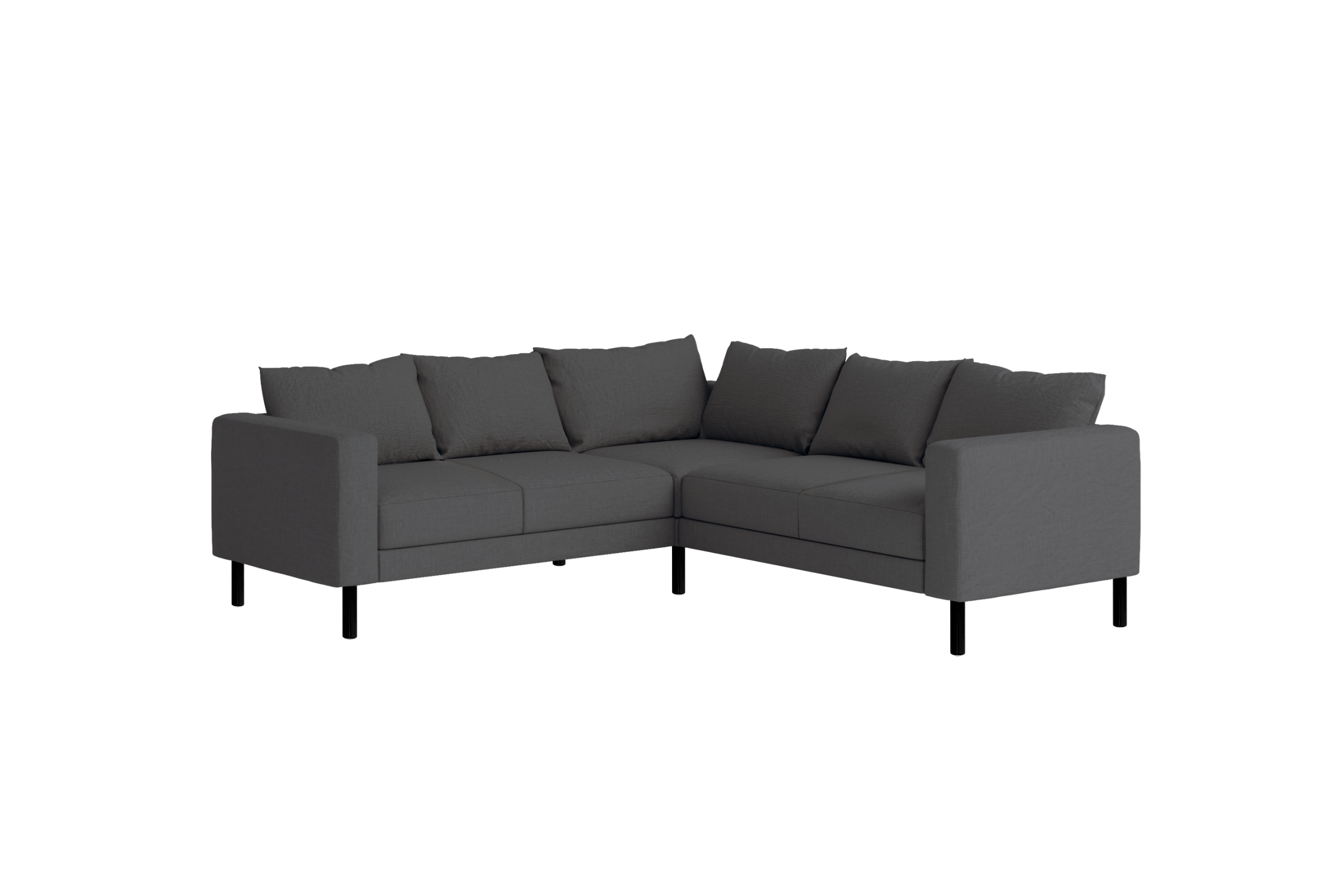 The Essential Corner Sectional | 5 Seat | Hemp Blend