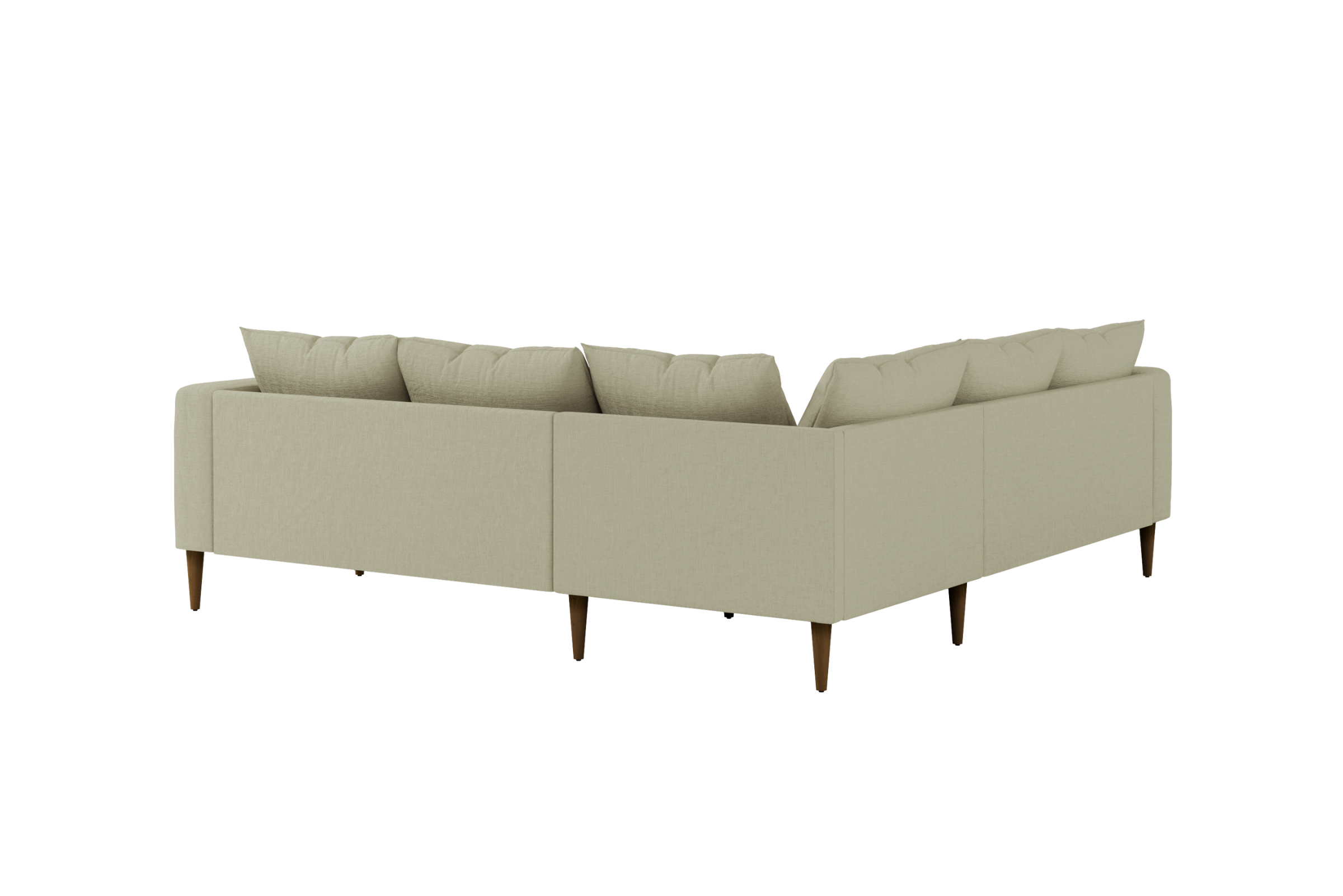 The Essential Corner Sectional | 5 Seat | Hemp Blend