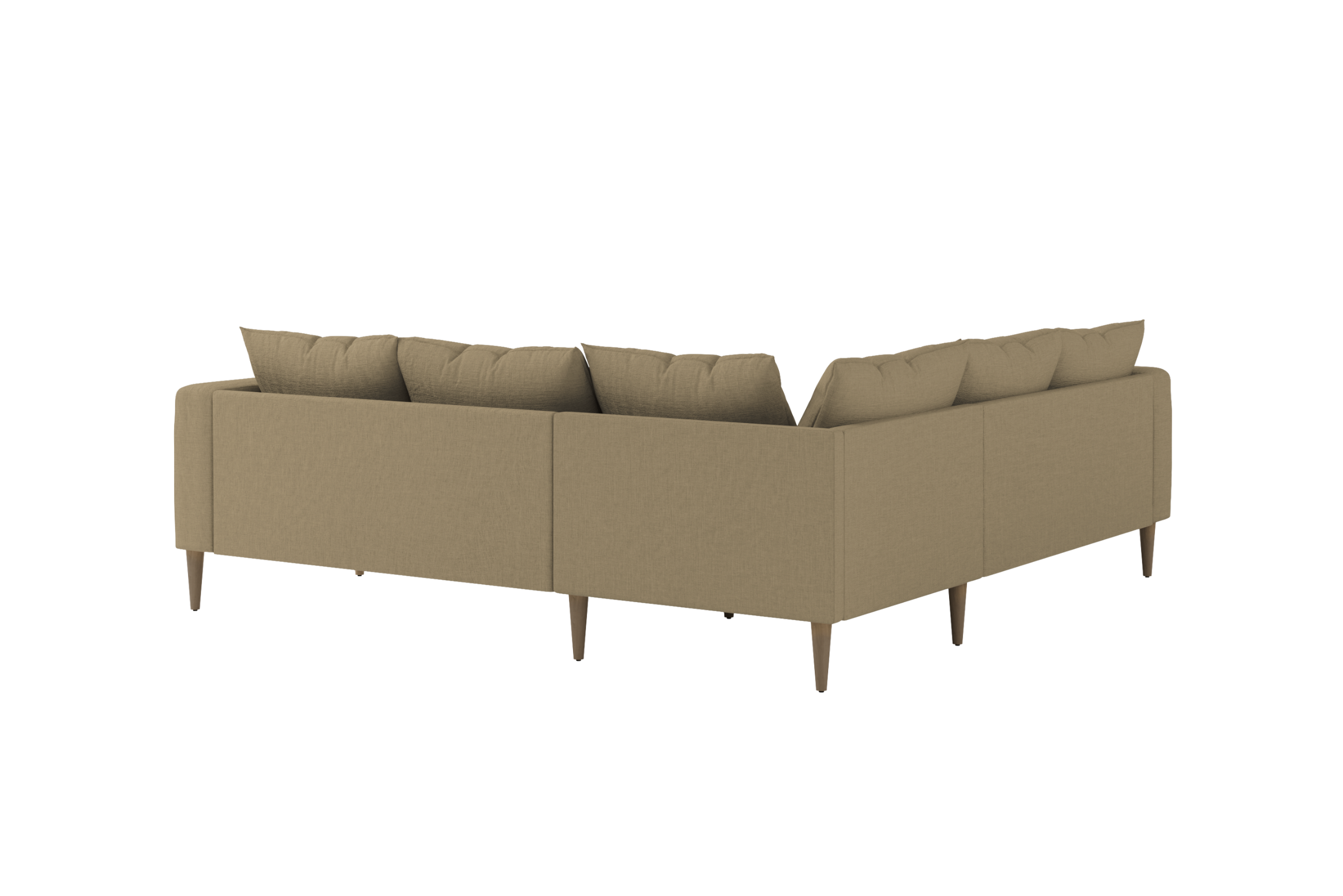 The Essential Corner Sectional | 5 Seat | Hemp Blend