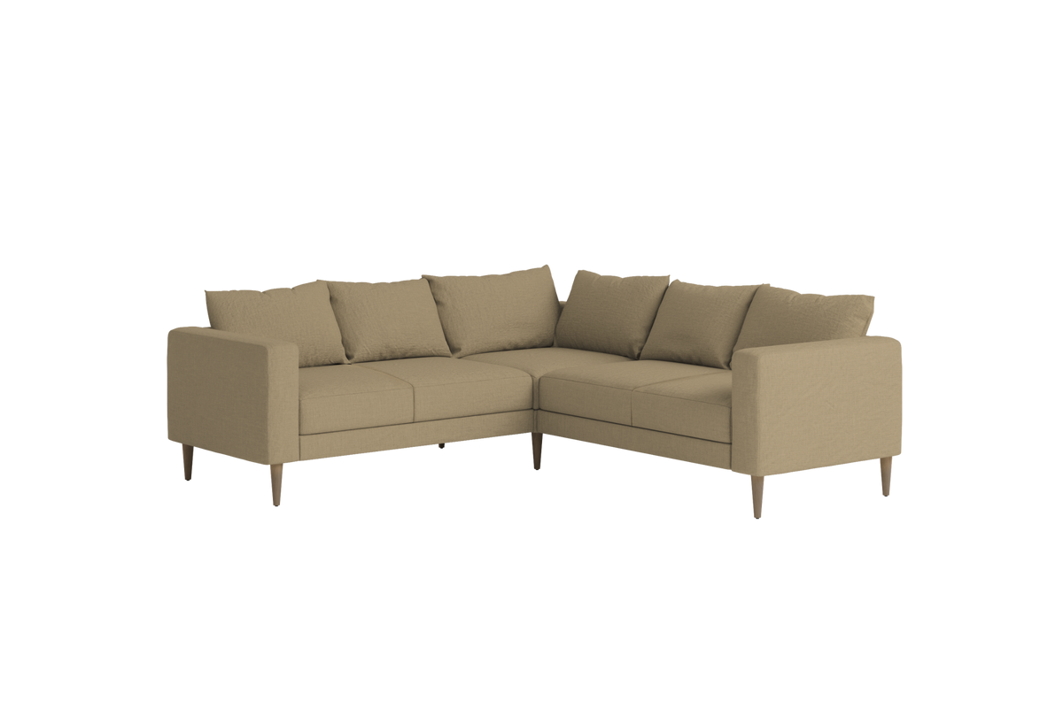 The Essential Corner Sectional | 5 Seat | Hemp Blend