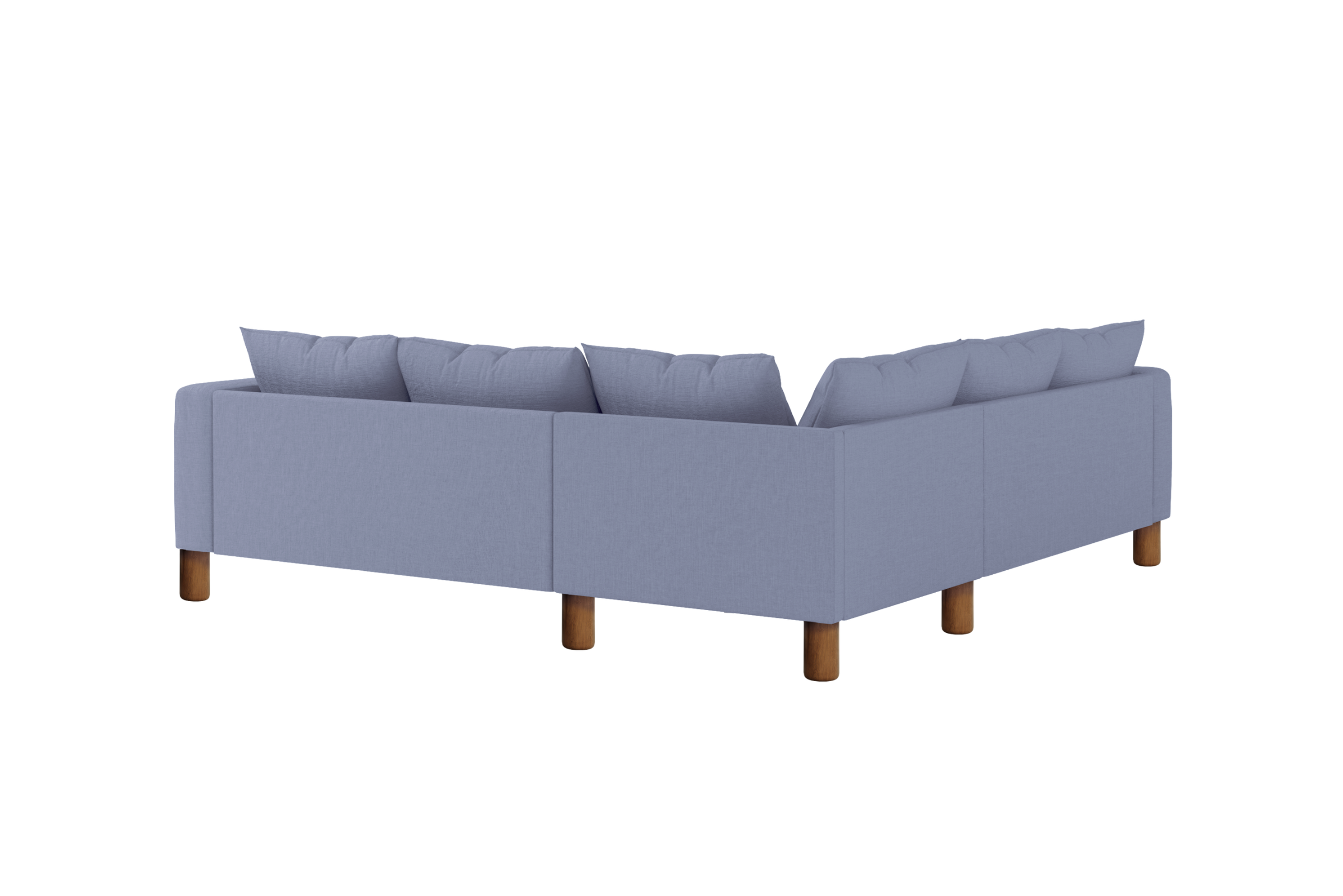 The Essential Corner Sectional | 5 Seat | Hemp Blend
