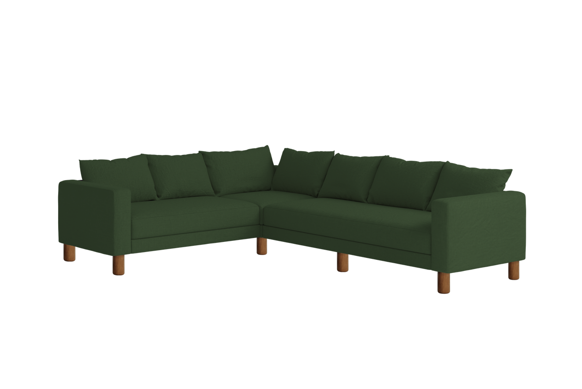 The Essential Corner Sectional | 6 Seat | Hemp Blend