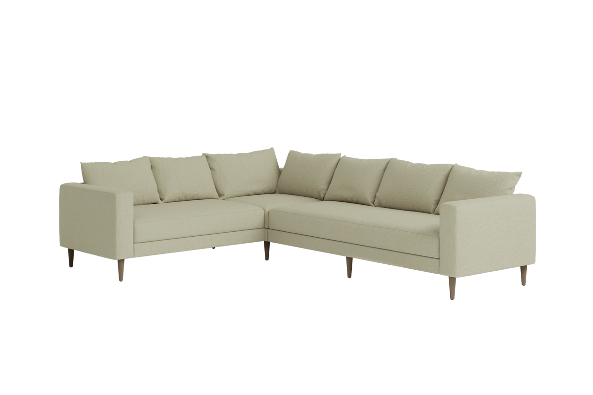 The Essential Corner Sectional | 6 Seat | Hemp Blend