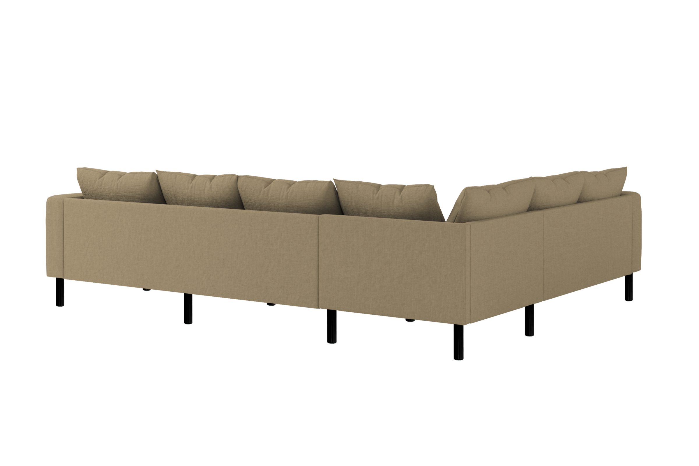 The Essential Corner Sectional | 6 Seat | Hemp Blend