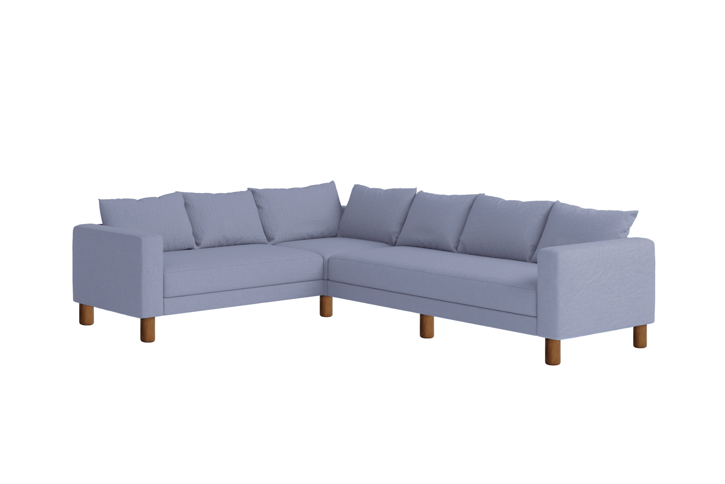 The Essential Corner Sectional | 6 Seat | Hemp Blend