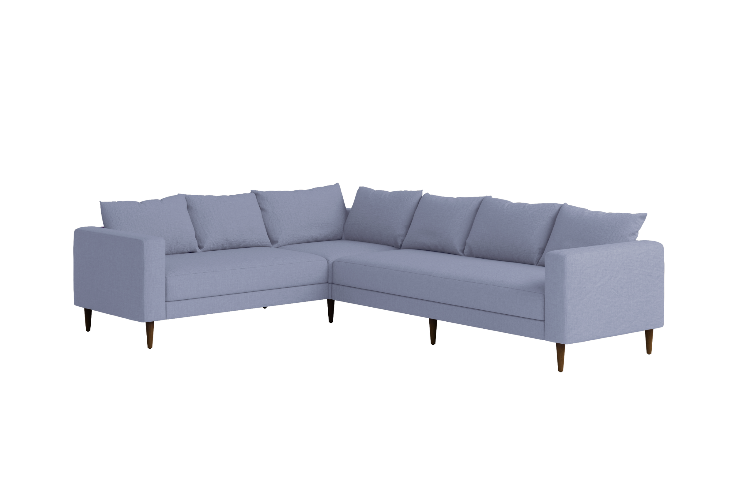The Essential Corner Sectional | 6 Seat | Hemp Blend