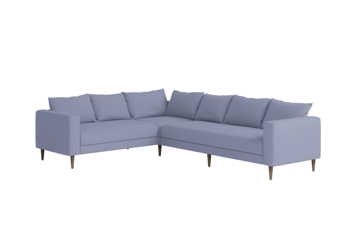 The Essential Corner Sectional | 6 Seat | Hemp Blend