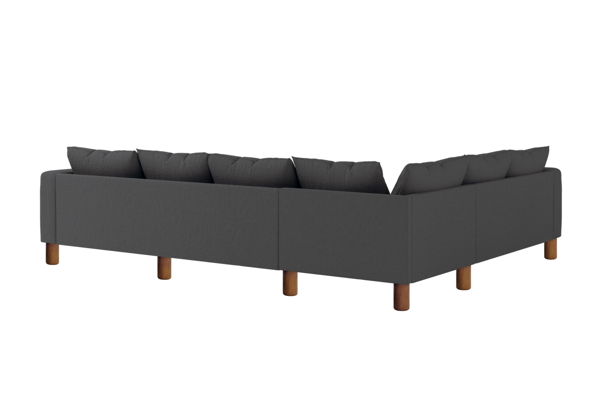 The Essential Corner Sectional | 6 Seat | Hemp Blend