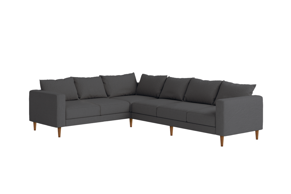 The Essential Corner Sectional | 6 Seat | Hemp Blend