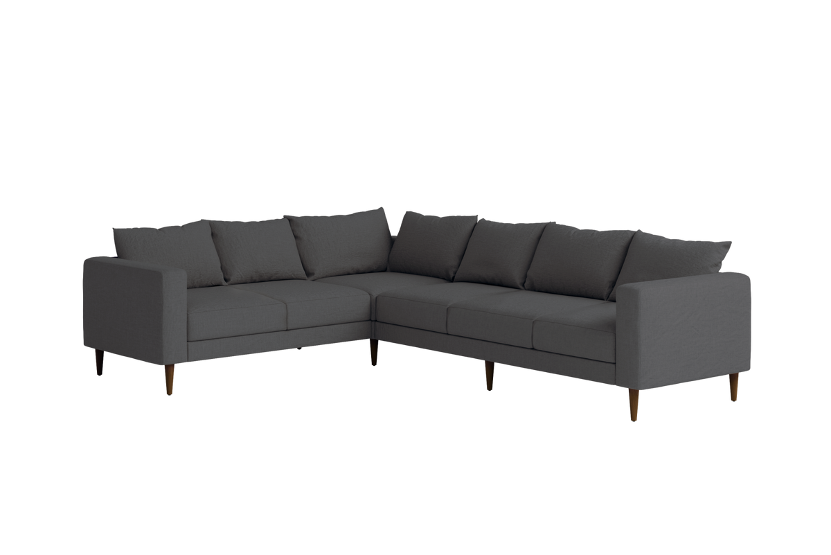The Essential Corner Sectional | 6 Seat | Hemp Blend