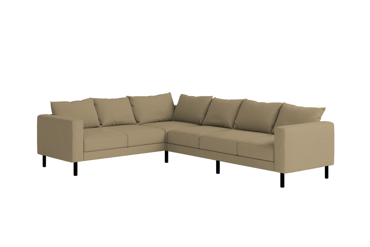 The Essential Corner Sectional | 6 Seat | Hemp Blend