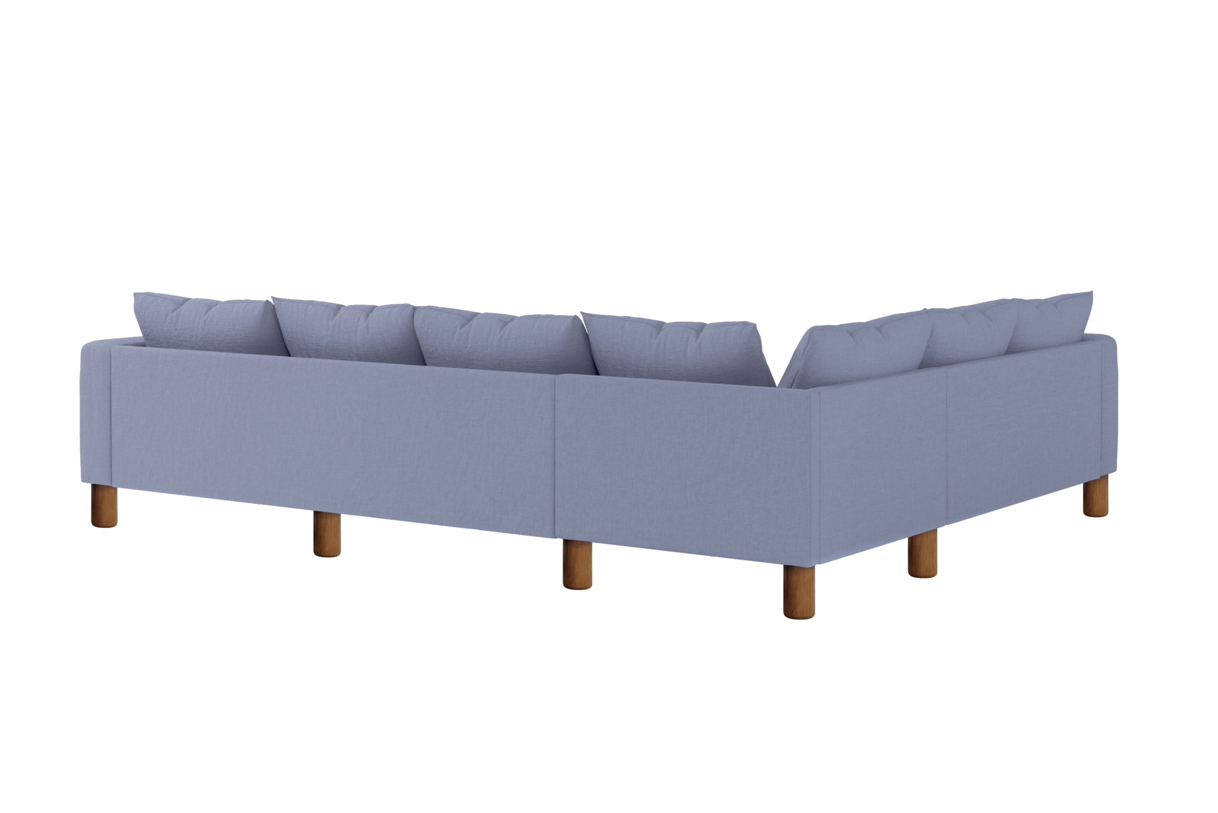 The Essential Corner Sectional | 6 Seat | Hemp Blend