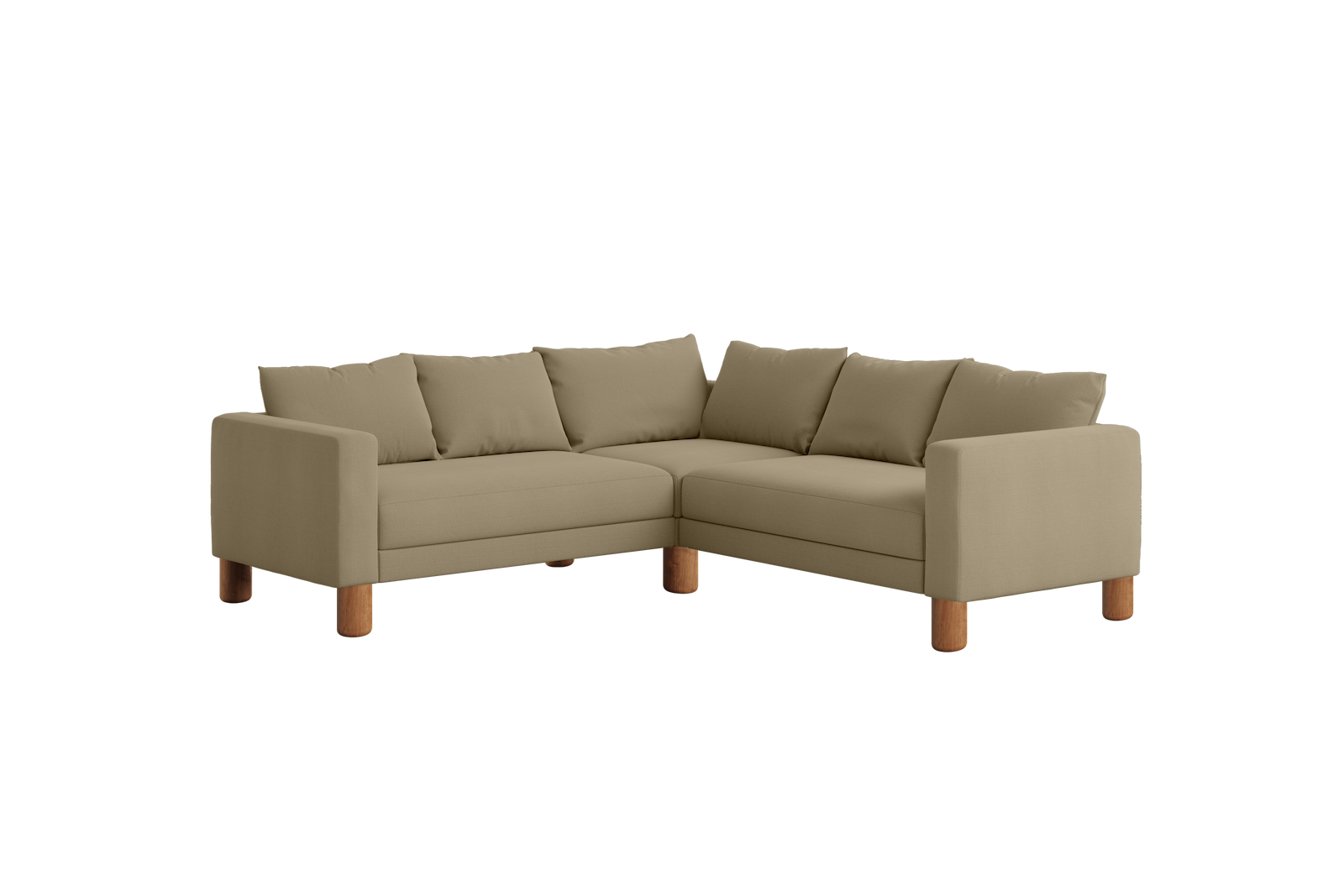 The Essential Corner Sectional | 5 Seat | Upcycled Poly