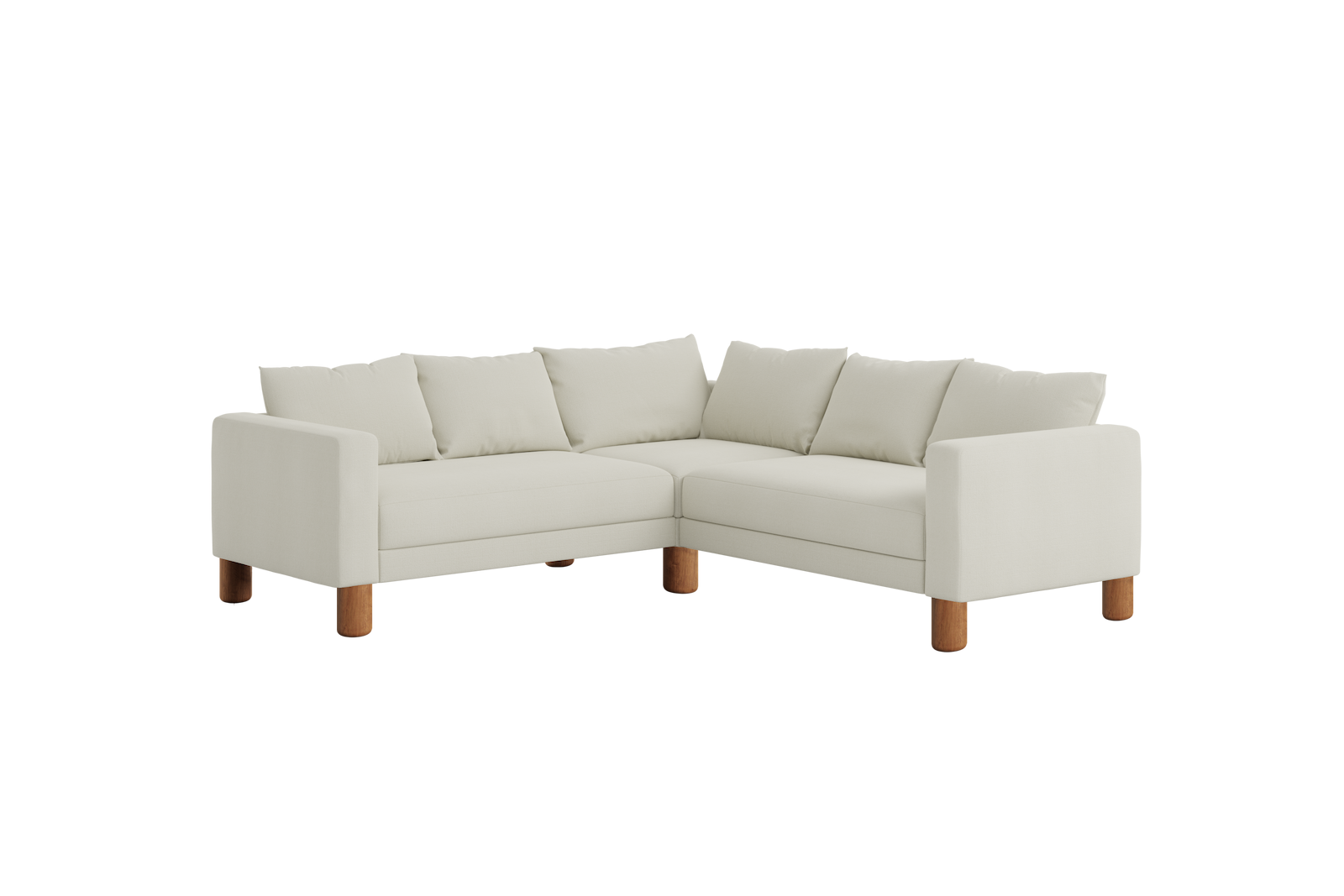 The Essential Corner Sectional | 5 Seat | Upcycled Poly