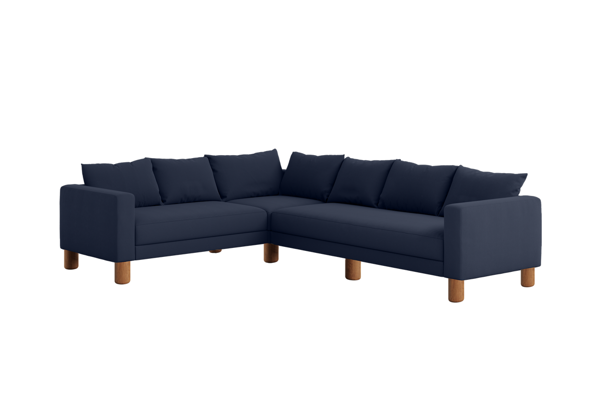 The Essential Corner Sectional | 6 Seat | Upcycled Poly