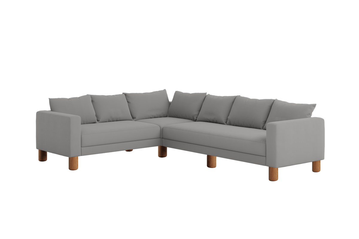 The Essential Corner Sectional | 6 Seat | Upcycled Poly